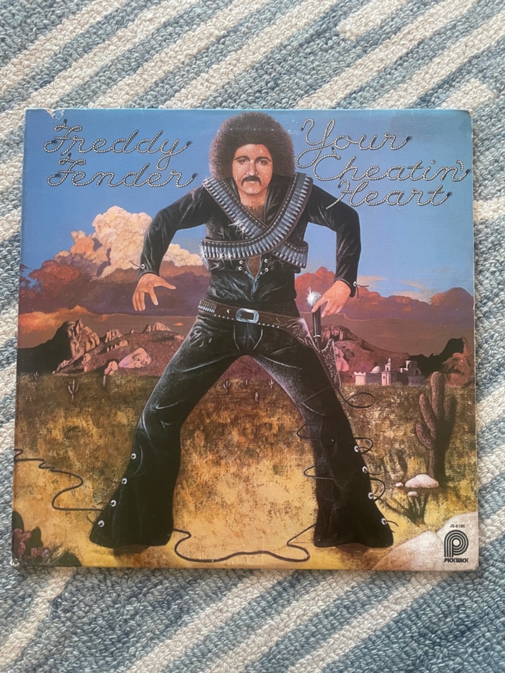 3/$30 Freddy Fender ‘Your Cheatin’ Heart Vintage Vinyl- 1976